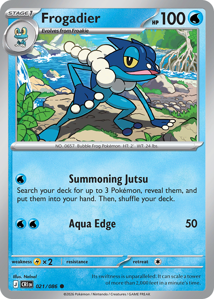 Frogadier [Reverse Holo]