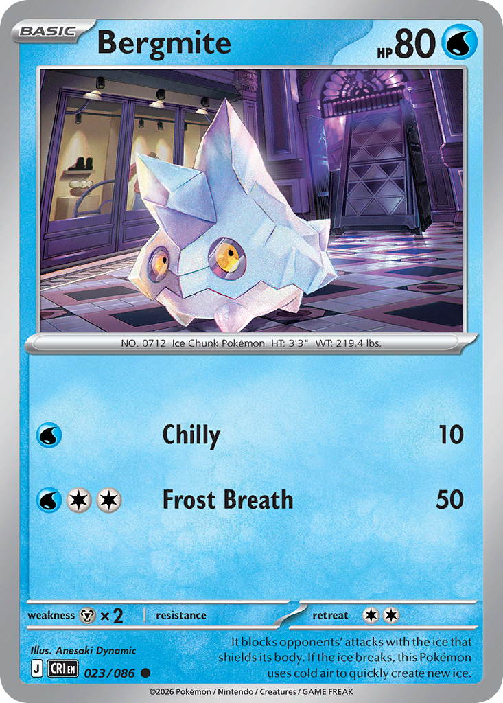 Bergmite [Reverse Holo]