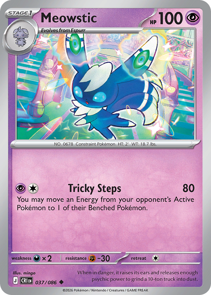 Meowstic [Reverse Holo]