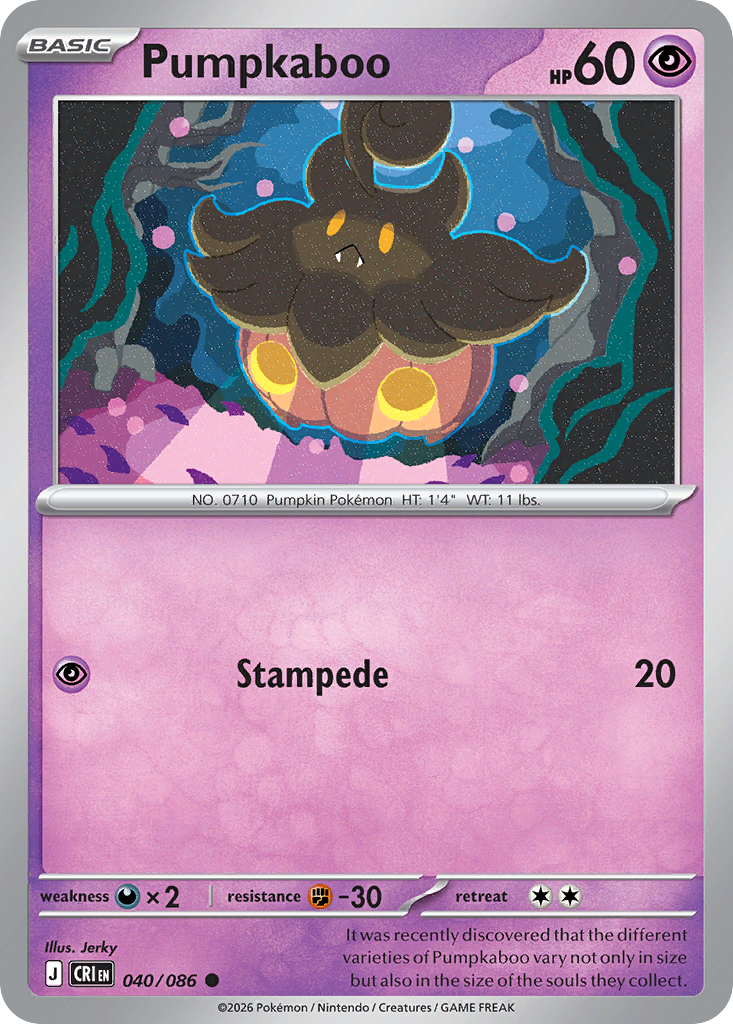 Pumpkaboo [Reverse Holo]